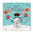 thumbnail image 1 of Christmas Bandana, Ornaments and Snowman, Unisex Head and Neck Tie, by Ambesonne, 1 of 2