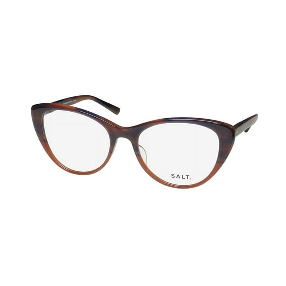 SALT LACEY CATEYE/BUTTEFLY SHAPE HANDCRAFTED IN JAPAN HIP EYEGLASS FRAME/GLASSES