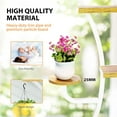 thumbnail image 4 of 6 Tier 9 Potted Steel-wood Plant Stand with Hanger, Curved Flower Pot Holder Shelf for Indoor, 4 of 8