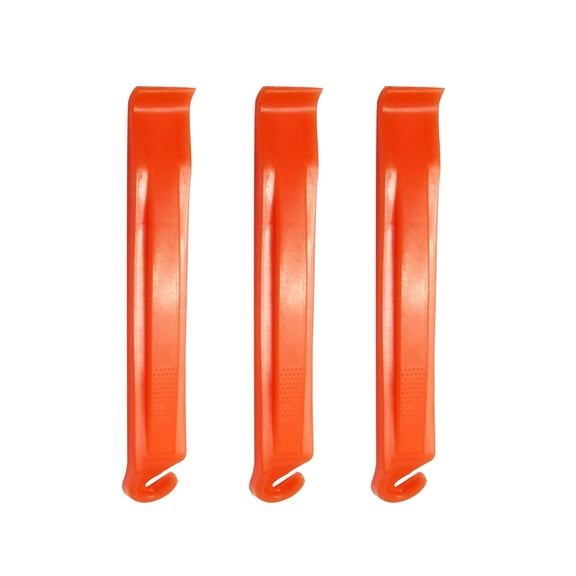ORDDIART Bike Tire Repair Tools 3Pcs Ergonomically Shaped Orange for Road Bikes