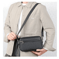 thumbnail image 3 of Bandolera Hombres Crossbody Lab.G Bolso negro, 3 of 3