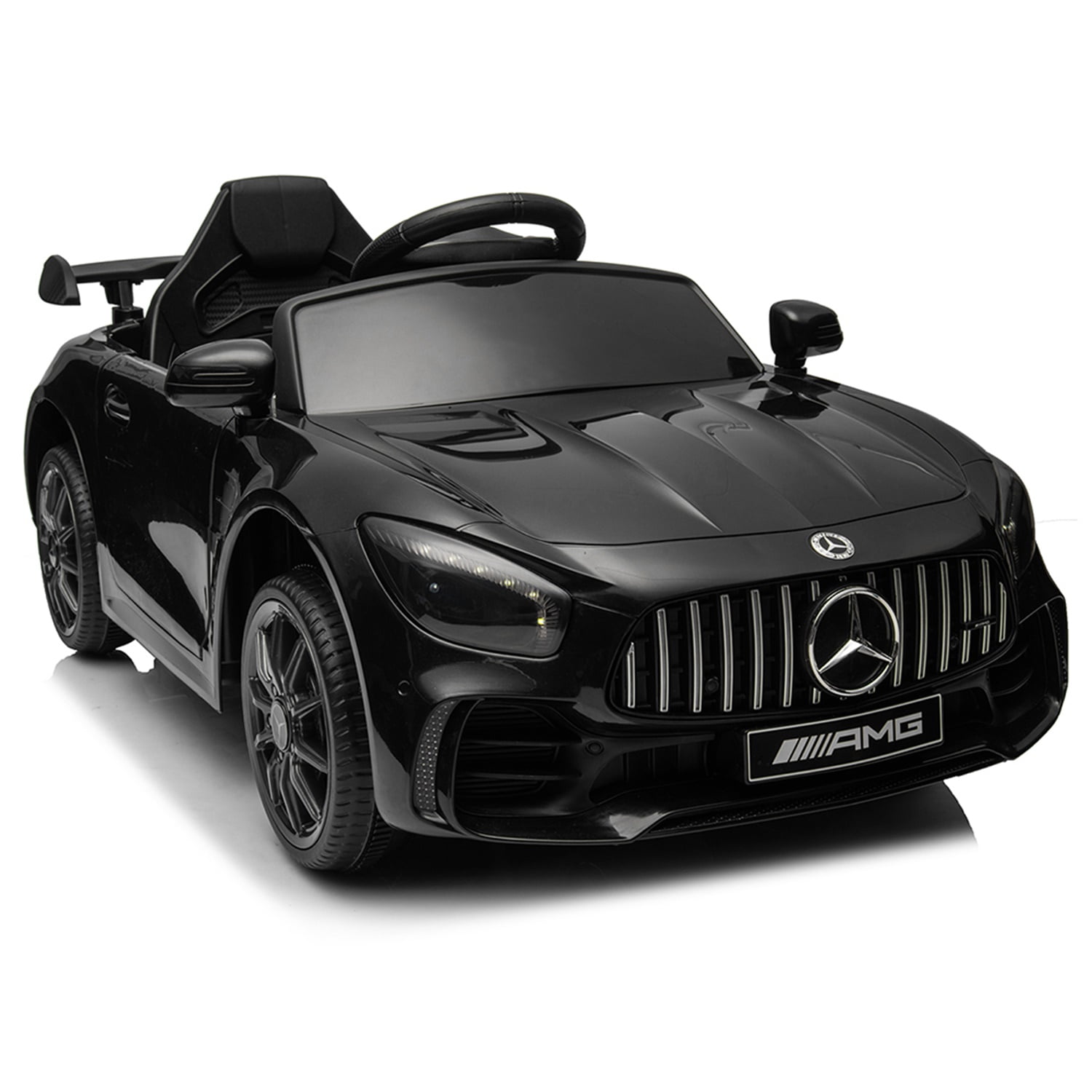 Kepooman Dual Drive 12V 4.5Ah Electric Kids Toy with 2.4G Remote Control Mercedes-Benz Sports Car, Black kids ride on Kepooman Dual Drive 12V 4.5Ah Electric Kids Toy with 2.4G Remote Control Mercedes-Benz Sports Car, Black kids ride on