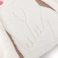 thumbnail image 6 of JWH Trendy Easter Rabbit Throw Pillow Cover Decorative Faux Fur Bunny Pillow Case Animal Cushion for Bed Living Room Home 18x18 Inches Camel White, 6 of 9