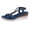 Blue1, variant on IWRICH Womens Wedge Sandals Flower Low Heel Dressy Sandals Elastic Ankle Strap Rhinestone Summer Comfortable Shoes Blue3 9.5