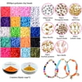 thumbnail image 3 of Bangcool Clay Bead Kit DIY Fashion Portable Funny Disc Bead Kit Bead Jewelry Making Kit, 3 of 10