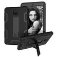 thumbnail image 3 of Golden Sheeps Compatible for Samsung Galaxy Tab A 8.0 2018 Model SM-T387 Verizon/Sprint/T-Mobile High Impact Hybrid Drop Proof Armor Defender Full-body Protection Case Convertible Built in Stand-Black, 3 of 5