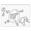 Genuine OE Porsche Steering Wheel - 971-419-091-FD-8U7