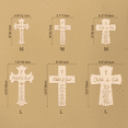 thumbnail image 4 of Cruz de madera para bautizo, primera comunión, recuerdo, decoración de pared para niño de Dios, 4 of 5