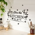 thumbnail image 2 of Kitchen Wall Stickers Fun Design Cook Utensils Home Decoration Restaurant, 2 of 9