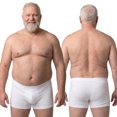 thumbnail image 1 of PROTECHDRY Washable Incontinence Cotton Underwear for Men Boxer Brief with Front Absorbent Protection, for Light/Moderate Incontinence, 1 of 13