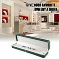 thumbnail image 5 of Unique Bargains 1Pc Long Necklace Box Jewelry Display Stand Long Necklace Organizer Case Plastic Box for Wedding Green, 5 of 7