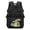 Black Neon T-Rex, variant on School Backpack Lightweight Black Neon T-Rex Daypack for Students, Multifunctional Back to School Bag for Preschool Kindergarten Boys Girls 6-12 with Padded Straps