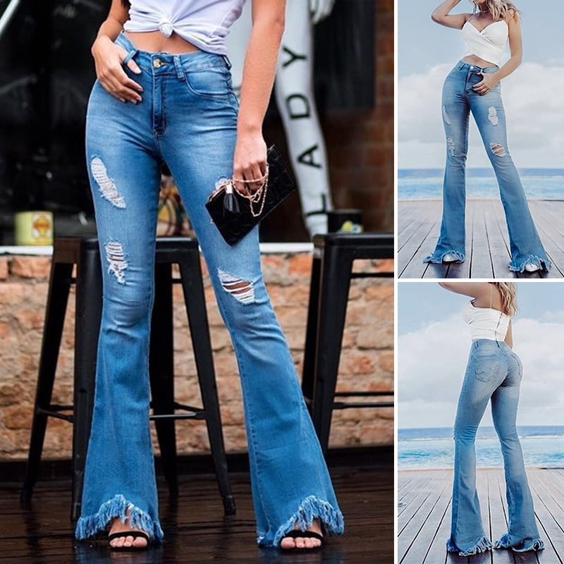 jeans with long bottom