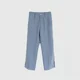 thumbnail image 3 of Pantalones de traje masculino de enfriamiento rectos de seda de hielo 9 pantalones de verano para hombre recortados Spandex ropa de estilo coreano vestido elegante moda arriba, 3 of 5