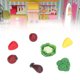thumbnail image 4 of Casa De Muñecas Miniaturas Vegetales, Mini Comida De Juego Inodoro Resistente Para Regalos Para Niños ANGGREK Ocean Broad Surfboard Fins, 4 of 8