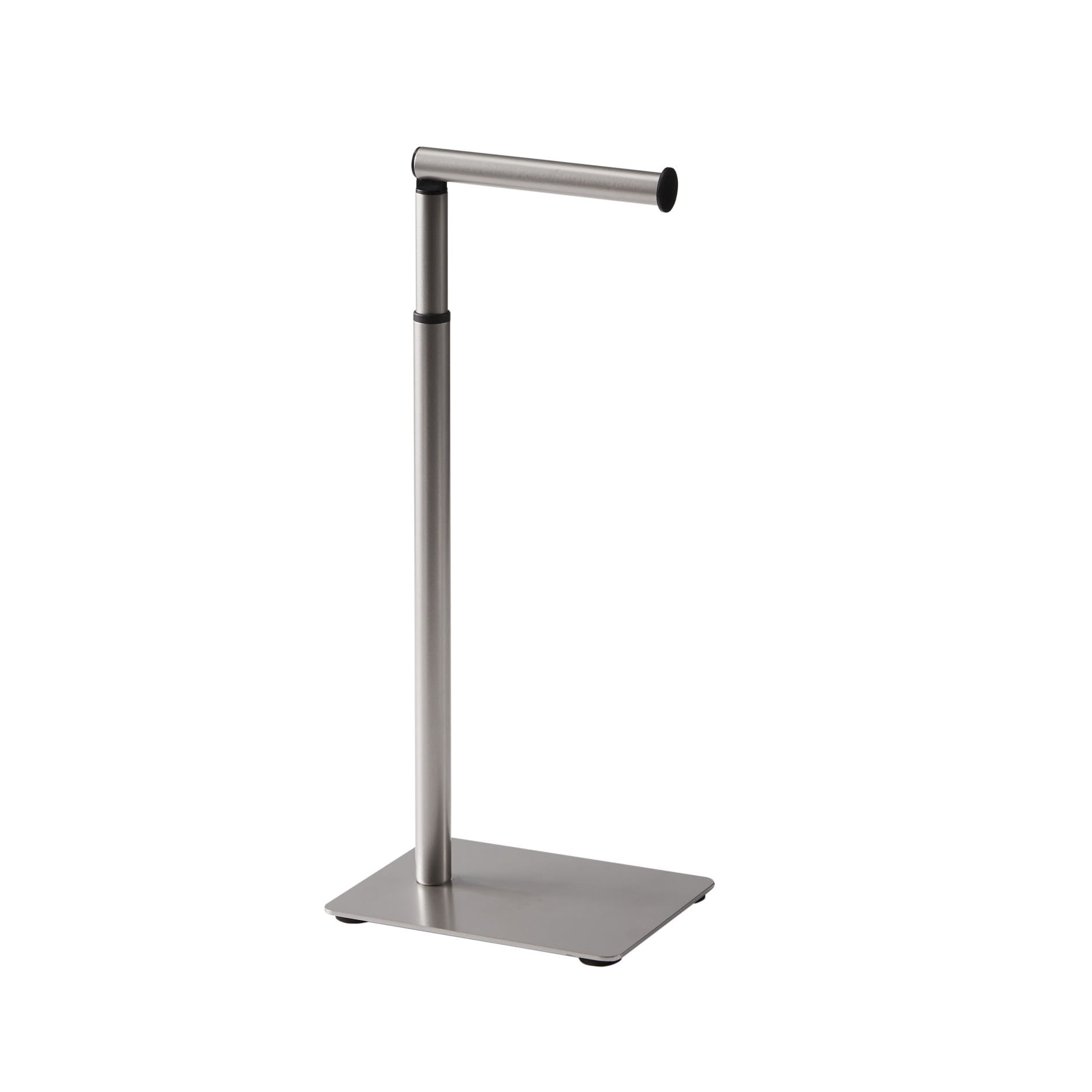 Better Homes & Gardens Free Standing Toilet Paper Holder, Satin Nickel Finish