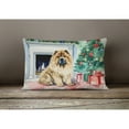 thumbnail image 4 of Chow Chow Christmas Fabric Decorative Pillow 12 in x 16 in, 4 of 4