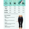 thumbnail image 2 of Swim Pants for Women High Waisted Swim Capris Swim Shorts Swimming Leggings, 2 of 7