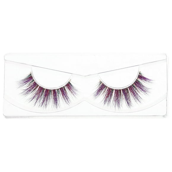 1 Pair Lashes with Color False Eyelashes Extensions Natural Look Fake Eye Lashes