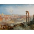 thumbnail image 2 of Turner, Joseph M.W. 18x14 White Modern Wood Framed Museum Art Print Titled - Modern Rome - Campo Vaccino, 2 of 4