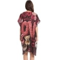 thumbnail image 3 of BZSMCE Women Creatively Floral Love Print Beach Cover-ups Size:S-2XL, 3 of 7