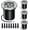 Cool White(6W), variant on Voltage Landscape Light LED In-Ground Lighting with Connectors Well Lights Bright White Waterproof IP67 6W 12V 24V Outdoor Pathway Lights for Yard,Lawn,Patio,Walkway(Cool White)