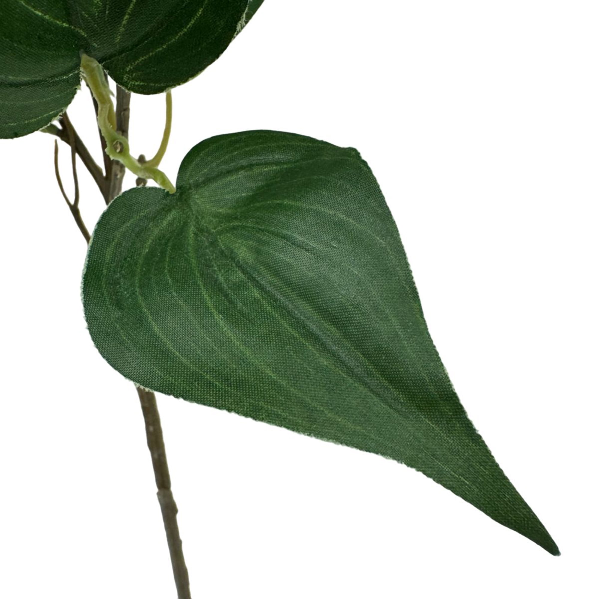 (2 pack) Mainstays 39" Tall Artificial Evergreen Pothos Stem, Indoor Floral Decoration
