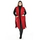 thumbnail image 4 of Chaleco largo con cinto Roman Fashion /Tallas Extras, 3018 (Rojo) rojo 36, 4 of 6