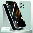 thumbnail image 1 of Funda protectora de cubierta completa 360 para iPhone 12 13 Pro Max Protector de pantalla de privacidad 12 13 Mini Protector de lente de cámara de vidrio templado Tan Jianjun unisex, 1 of 2