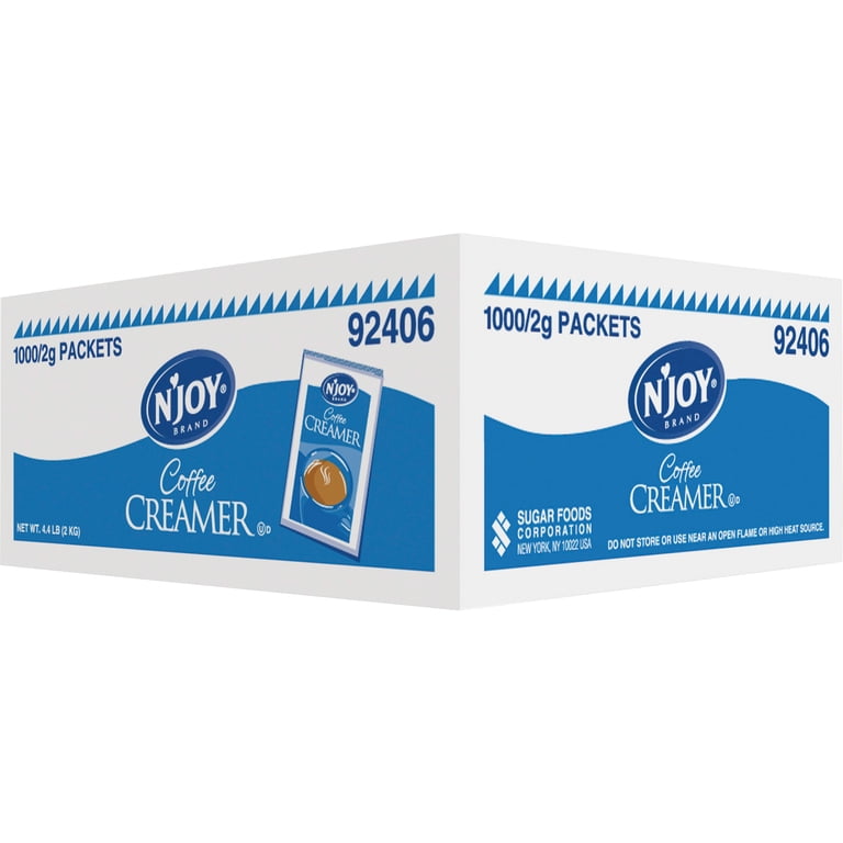 Njoy Nondairy Coffee Creamer, 2g Packets, 1000/Box - Walmart.com