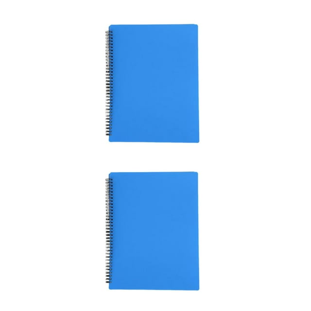 mmirethe Dossier de Musique A4 Élégant Sécurise les Notes de Musique Léger et Portable Bleu 2ensemble