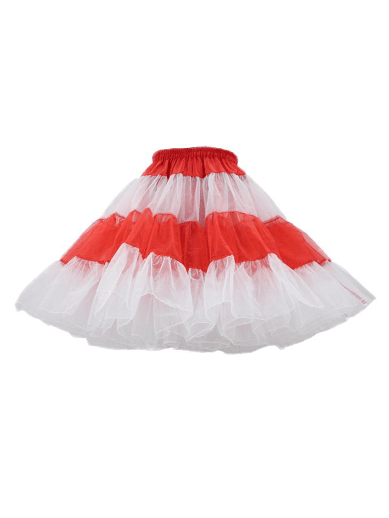 New tutu pettiskirt stripes red skirt CANDY CANE stripes Christmas  2-4  years