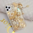 thumbnail image 3 of iPhone 11 Pro Max Bling Case,Women Girls 3D Luxury Sparkle Diamond Crystal Rhinestone Pumpkin Car Charm Pendant Glitter Protective Case Cover Premium Gems, Made with Ingenuity, 3 of 12