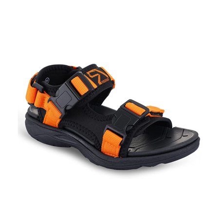 

K Komforme Summer Boys Girls Kids Sports Open-Toe Orange Water Sandals Size 13