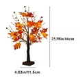thumbnail image 3 of ¡Ofertas Imperdibles!, Árbol de arce con luces LED de frutos rojos, decoración para fiestas navideñas, hogar, eventos de Acción de Gracias en interiores, árbol de iluminación. Akmoler, 3 of 6