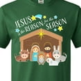 thumbnail image 4 of Inktastic Jesus is the Reason for the Season Christmas Nativity T-Shirt, 4 of 5