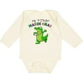 thumbnail image 3 of Inktastic My First Mardi Gras-alligator Boys or Girls Long Sleeve Baby Bodysuit, 3 of 5