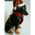 thumbnail image 3 of Littlegifts Doberman Snowflake Scarf Dog Holiday Christmas Ornament, 3 of 3