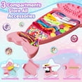 thumbnail image 5 of Bracelet Making Kit for Kids, Arts and Crafts for Kids Ages 8-12, Friendship Bracelet String Maker Set Toys, Jewelry Making Kit＆DIY Travel Activity Toys Set, Christmas Birthday Gifts for Teen Girls, 5 of 11