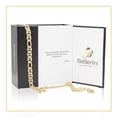 thumbnail image 2 of BEBERLINI Women Figaro Mariner Chain Anklet 14K Gold Filled Ankle Bracelet 10" Jewelry 4mm, 2 of 7