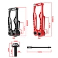 thumbnail image 4 of braveheart Freins de Cyclisme V Levier avant Arrière pour Pièces de Réparation BMX Rouge 109x42.8MM Rouge 109x42.8MM, 4 of 6