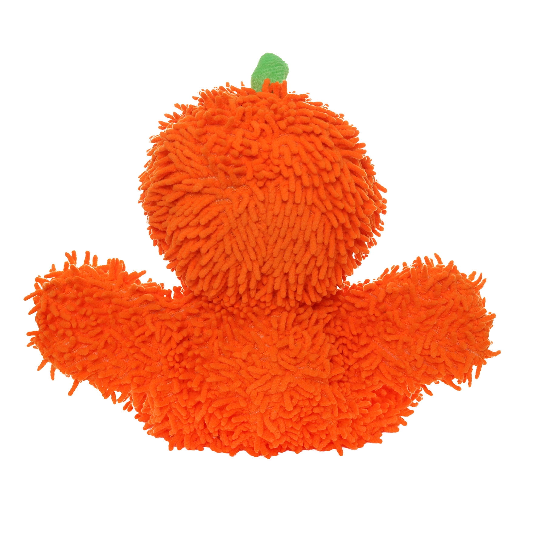 Mighty Microfiber Ball Pumpkin Man, Halloween Durable Squeaky Dog Toy