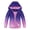Navy Blue Gradient, variant on MGEOY Boys Girls Rain Jackets Lightweight Waterproof Hooded Cotton Raincoats Windbreakers for Kids