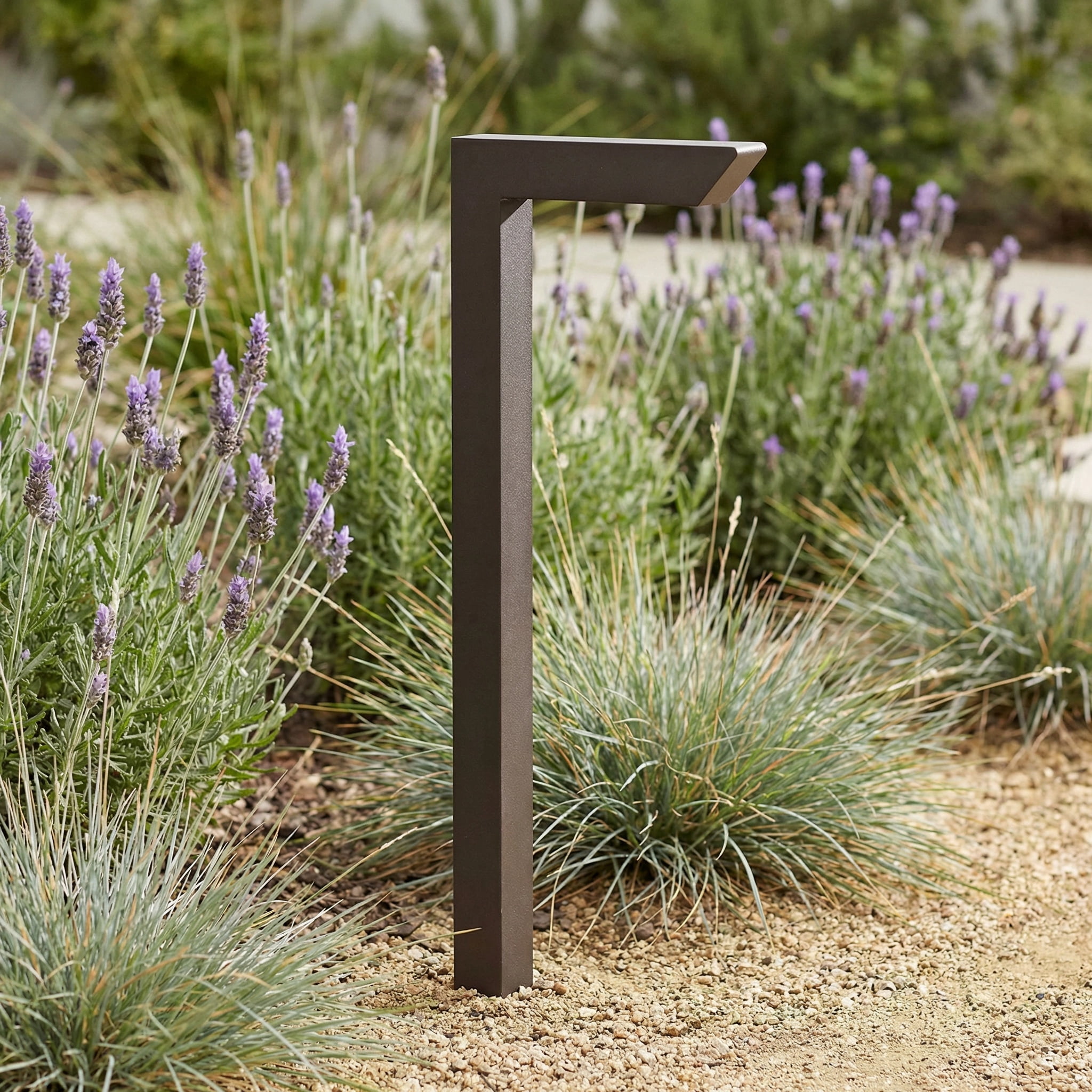 LNC 19.7"H LED Path Light, Aluminum Black Finish, Outdoor Lighting for Walkways, Garden and Yard