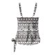 thumbnail image 4 of MKLEKYY Trajes De Baño Mujer 2 Piezas New Swimwear Split Women'S Printing Square Corner Tankini Swimwear Top, 4 of 6