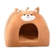 thumbnail image 1 of Cama para Gatos Casa para Gatos Almohada Acolchada Lavable extraíble Suave y cálida, Cama para Mascotas con Fondo Antideslizante Cama Cueva para Gatos S, 1 of 8