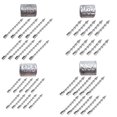 thumbnail image 1 of Reaction Tackle Poids de Plomb pour Clous - Assortiment 40 Pcs - 10 de Chaque Taille, 1 of 4