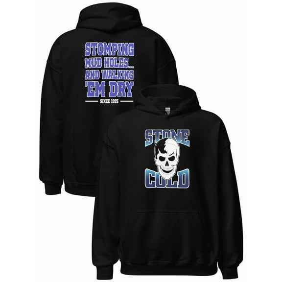 Stone Cold Steve Austin Stomping Mudholes Pullover Hoody Sweatshirt New 3XL