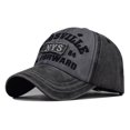 thumbnail image 2 of Nueva gorra de béisbol bordada con letras grandes del estado de Nueva York, gorra para exteriores de algodón viejo que no se decolora, 2 of 6