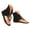 Silver, variant on Flip Flops Sandals for Women Suede Bow Cutout Thong Flats Shoes Western Open Toe Beach Sandal for Bridal Wedding Party Silver Size 9